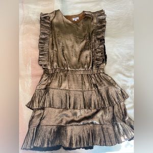 Metallic Short Dress